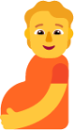 pregnant person default emoji