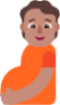 pregnant person medium emoji
