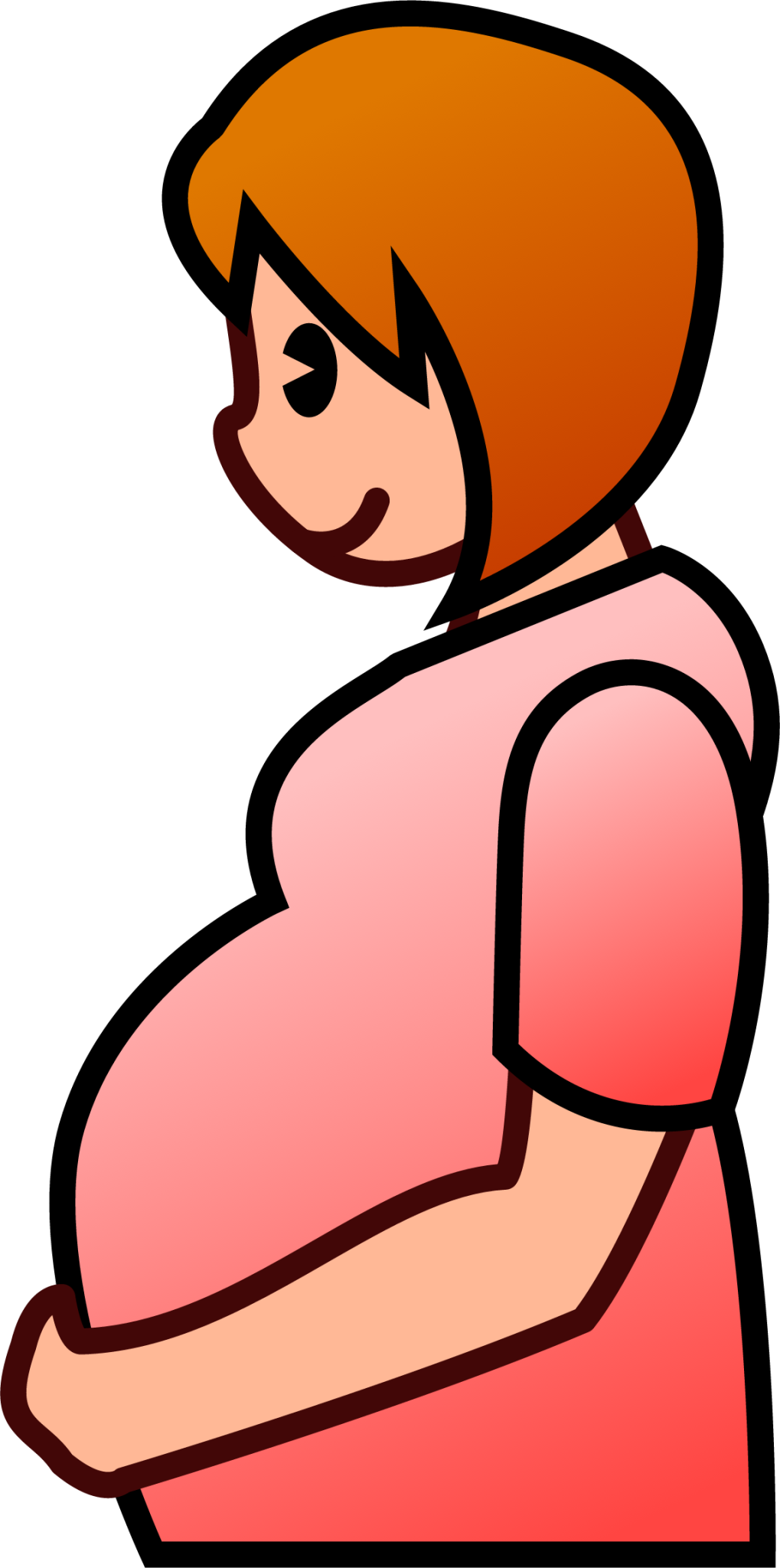 pregnant woman (plain) emoji