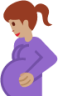 pregnant woman tone 3 emoji