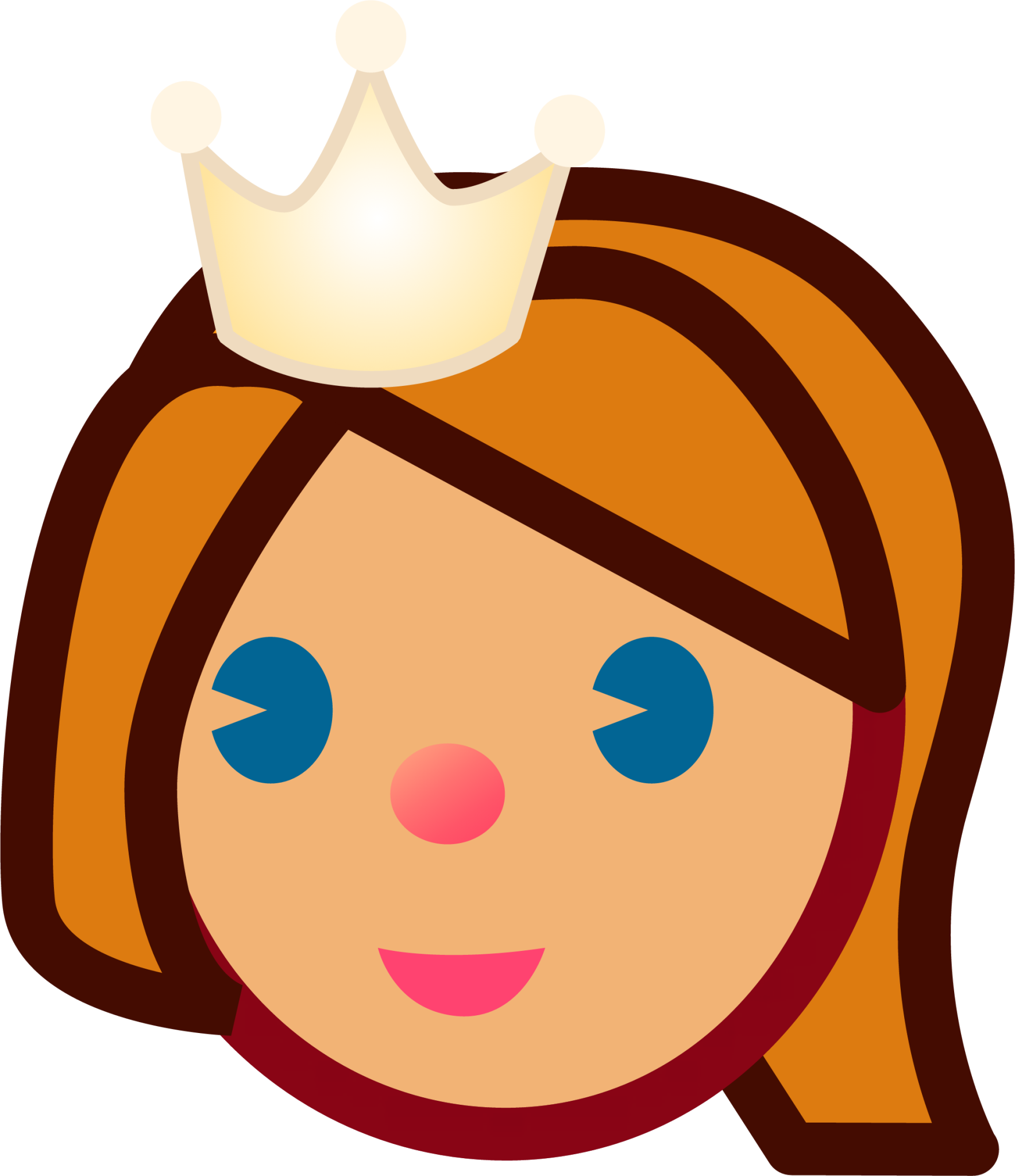 princess (yellow) emoji