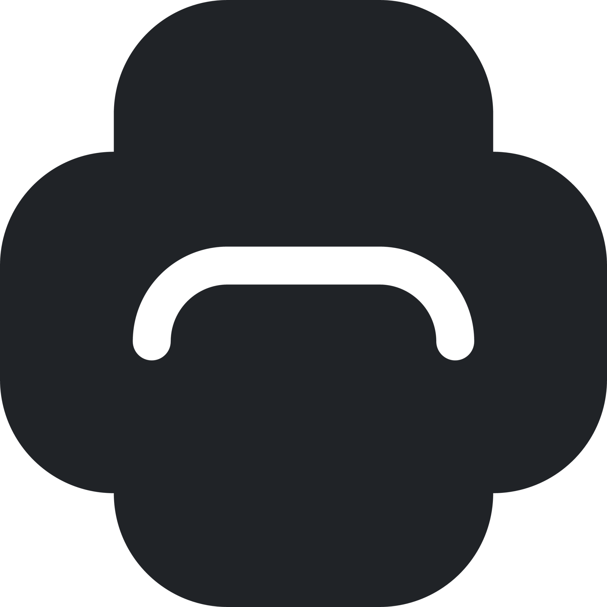 print (rounded filled) icon