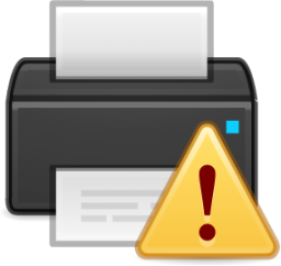printer error icon