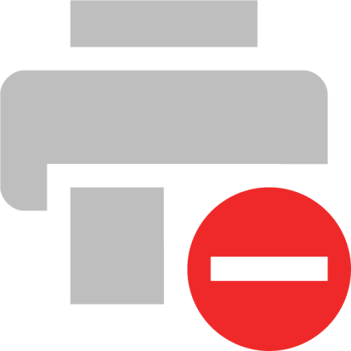 printer error symbolic icon