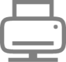printer network symbolic icon