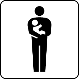 priority facilities for people accompanied with small children icon