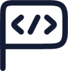 programming flag icon