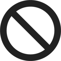 prohibited emoji