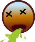 puke (brown) emoji