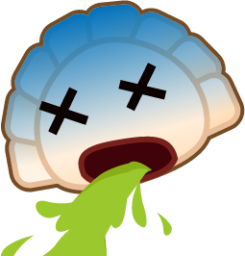 puke (dumpling) emoji