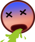 puke (plain) emoji