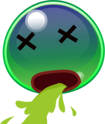 puke (slime) emoji