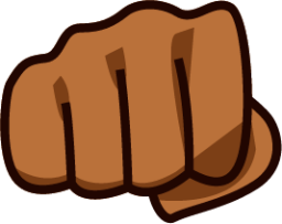 punch (brown) emoji