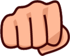 punch (plain) emoji