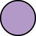purple circle emoji