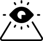 pyramid eye icon