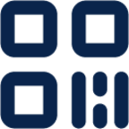 qrcode line device icon