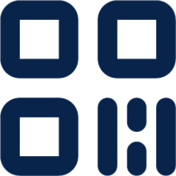 qrcode line device icon