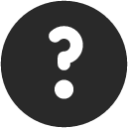 question mark circle icon