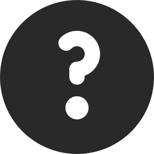 question mark circle icon