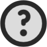 question mark circle icon