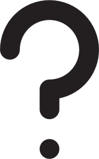 question mark outline icon