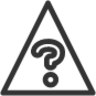 Question Triangle icon