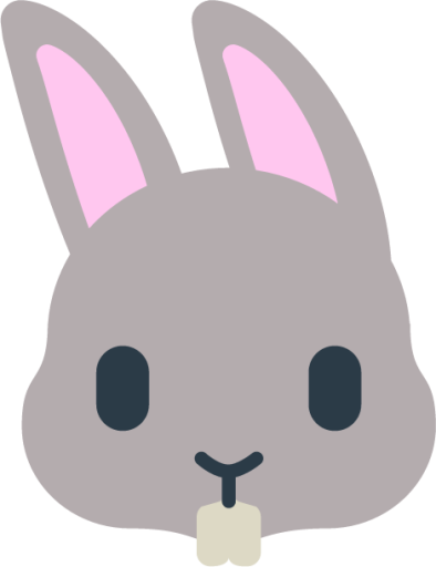 rabbit face emoji