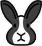 rabbit face emoji