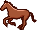 racehorse emoji