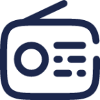 Radio Minimalistic icon