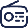Radio Minimalistic icon