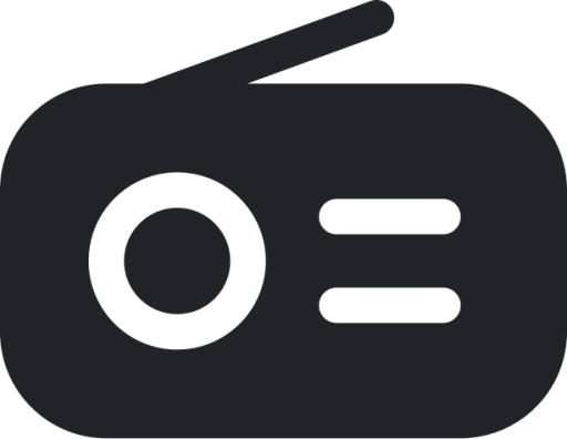 radio (rounded filled) icon