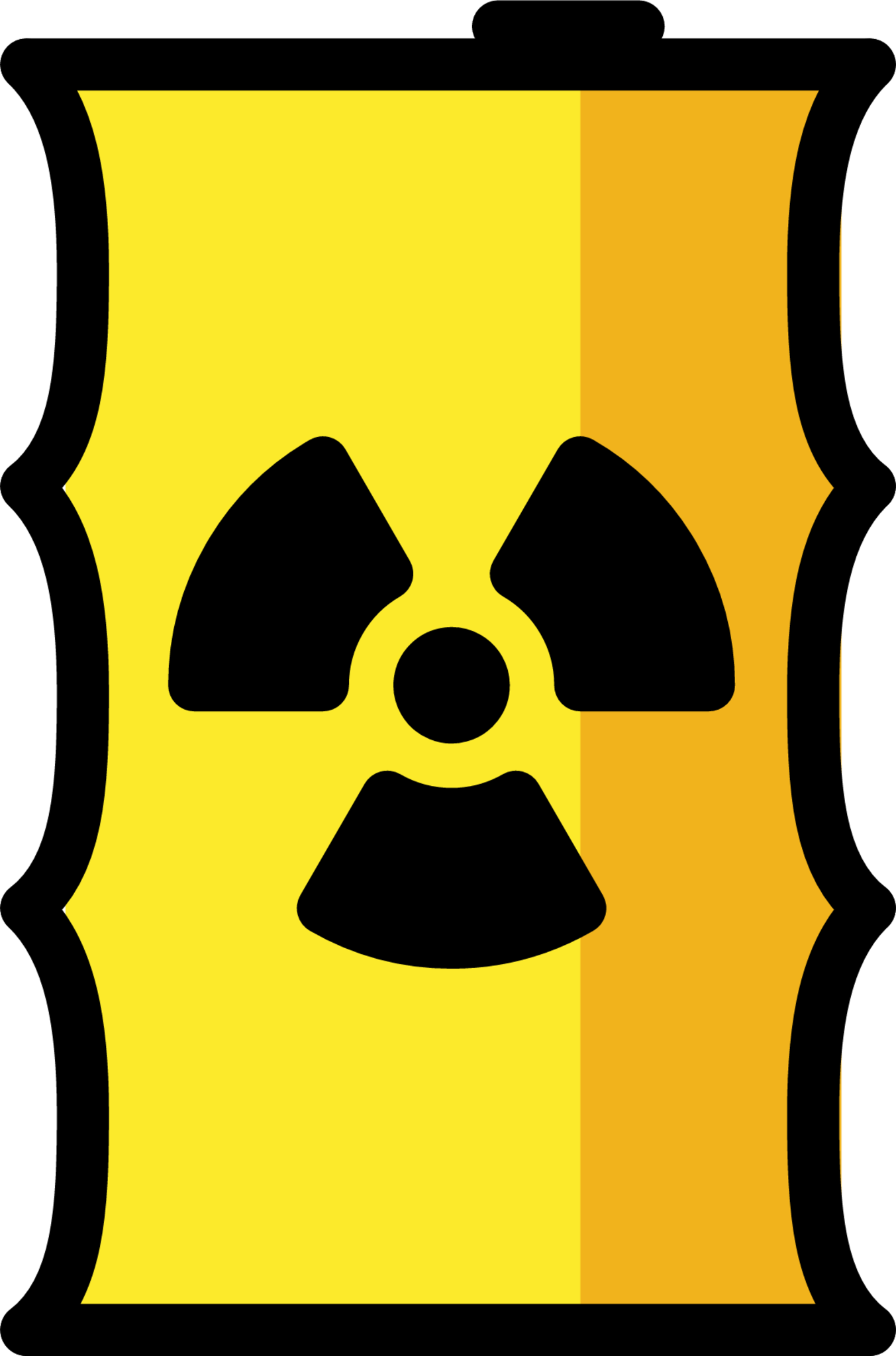 radioactive waste emoji
