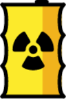 radioactive waste emoji