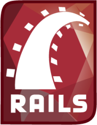 rails original wordmark icon