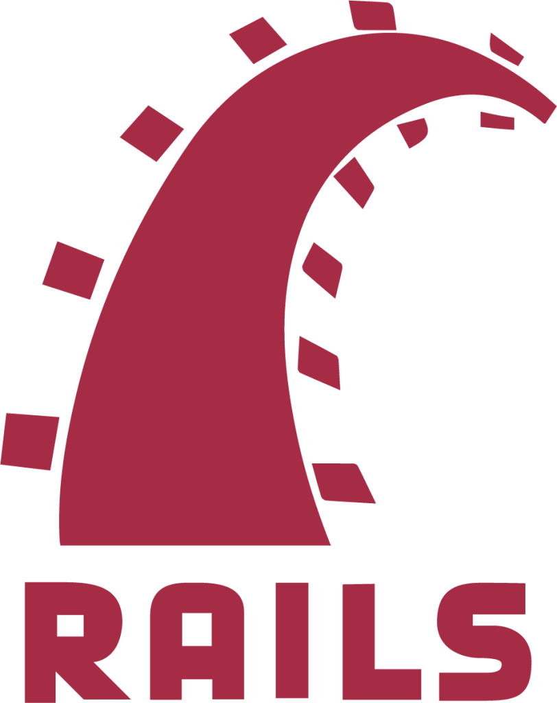 rails plain wordmark icon