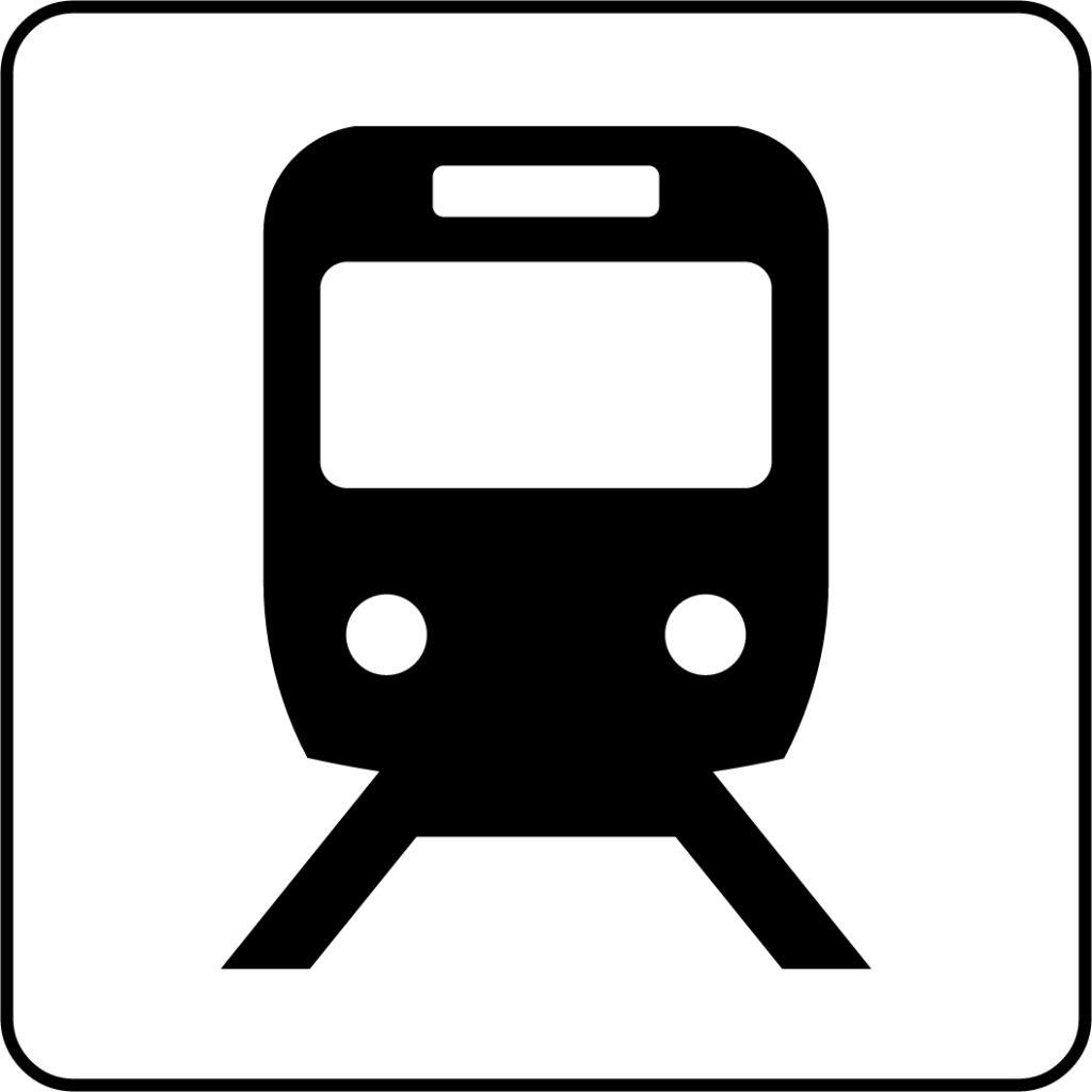 railway railway station icon