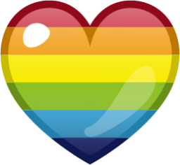 rainbow heart emoji