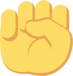 raised fist emoji