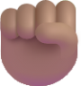 raised fist medium emoji