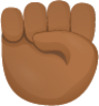 Raised fist skin 4 emoji emoji