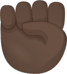Raised fist skin 5 emoji emoji