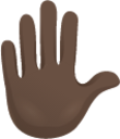Raised hand skin 5 emoji emoji