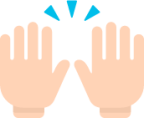 raising hands emoji