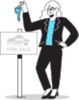 Real Estate Agent illustration