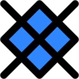rectangle x icon