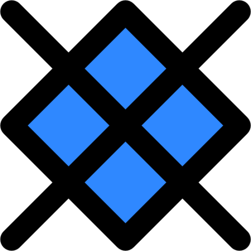 rectangle x icon