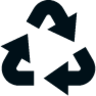 recycle fill icon
