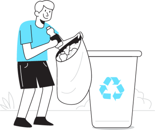 Recycling illustration
